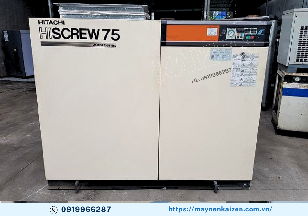 MÁY NÉN KHÍ HITACHI 15KW 20HP