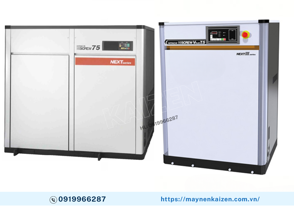 MÁY NÉN KHÍ HITACHI 15KW 20HP
