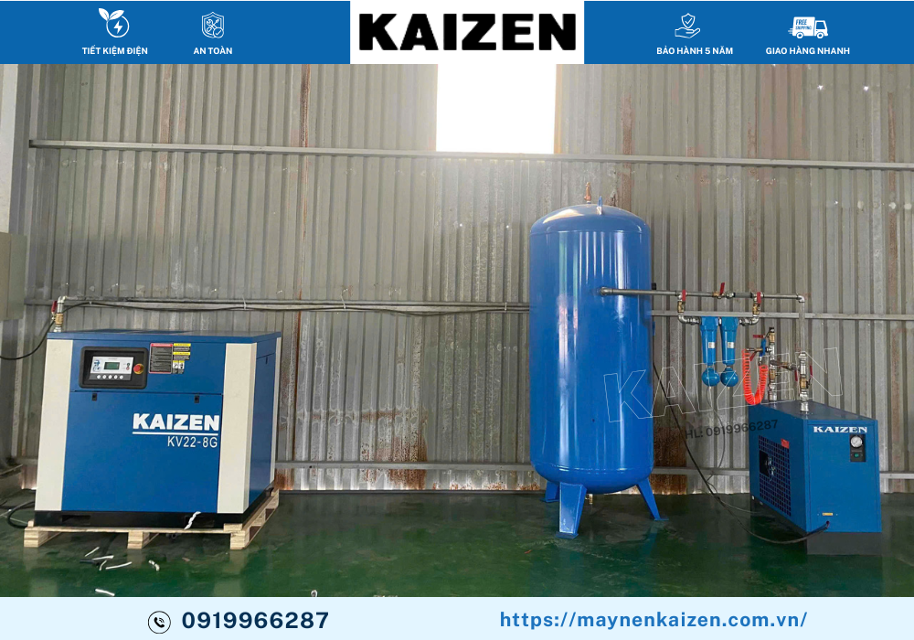 MÁY NÉN KHÍ TRỤC VÍT TẠI HÀ NỘI