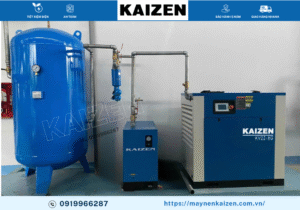MÁY NÉN KHÍ TRỤC VÍT 30HP 22KW KAIZEN