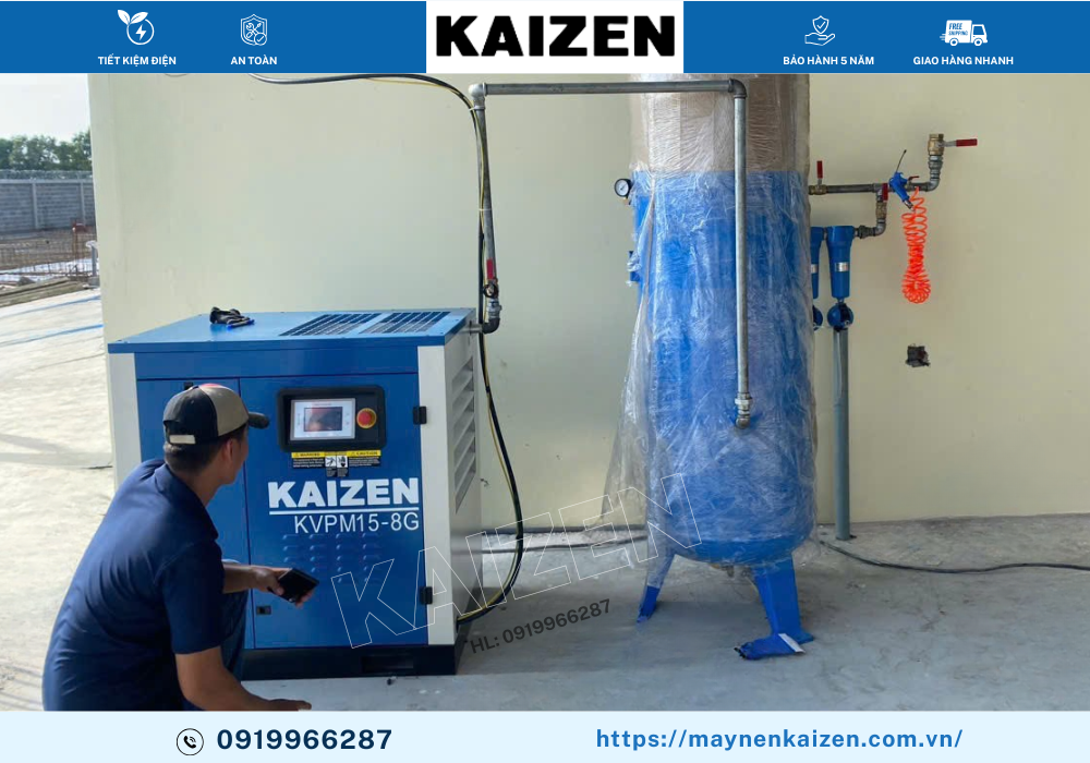 MÁY NÉN KHÍ TRỤC VÍT TẠI BÌNH ĐỊNH