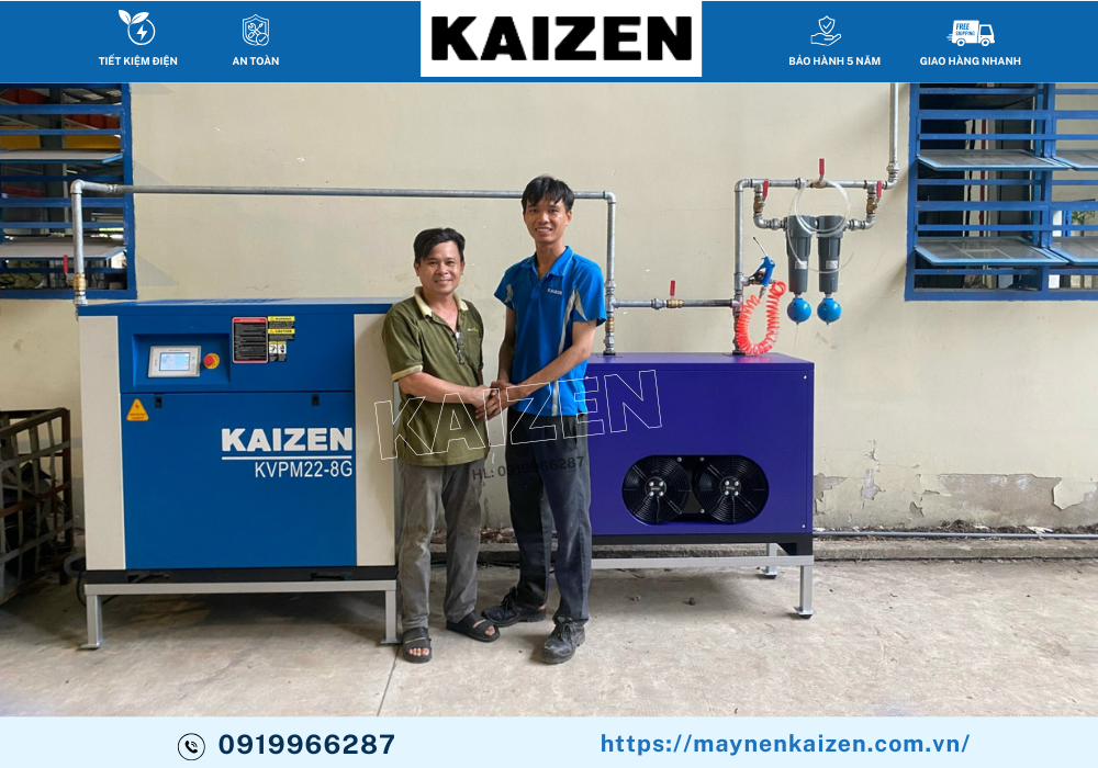 MÁY NÉN KHÍ TRỤC VÍT TẠI BÌNH ĐỊNH