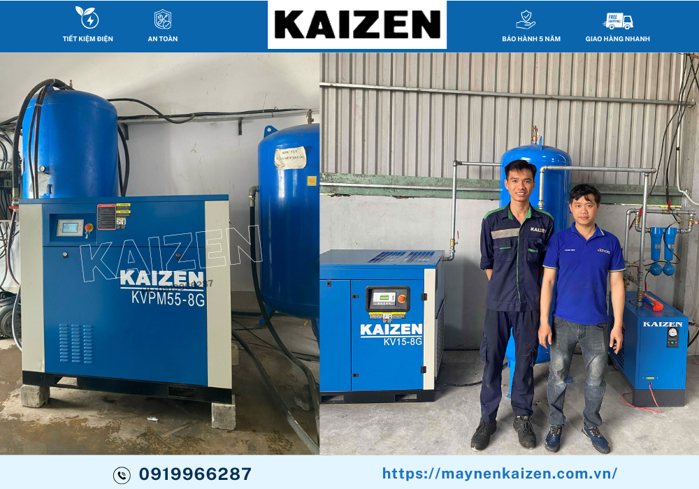 MÁY NÉN KHÍ TRỤC VÍT TẠI BÌNH ĐỊNH