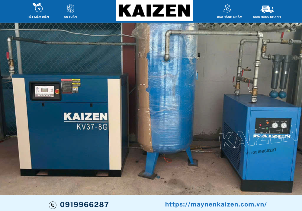 MÁY NÉN KHÍ TRỤC VÍT TẠI HÀ NỘI