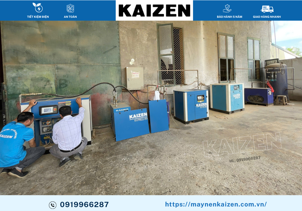 MÁY NÉN KHÍ TRỤC VÍT TẠI HÀ NỘI