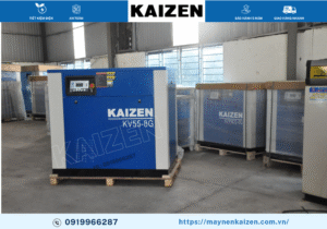 MÁY NÉN KHÍ TRỤC VÍT 100HP 75KW KAIZEN