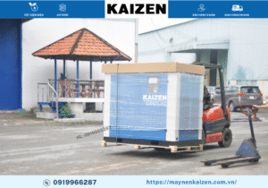 MÁY NÉN KHÍ TRỤC VÍT 100HP 75KW KAIZEN