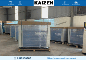 MÁY NÉN KHÍ TRỤC VÍT 150HP 110KW KAIZEN
