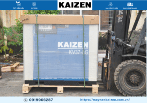 MÁY NÉN KHÍ TRỤC VÍT 150HP 110KW KAIZEN