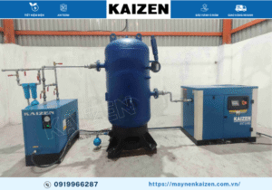 MÁY NÉN KHÍ TRỤC VÍT 15HP 11KW KAIZEN