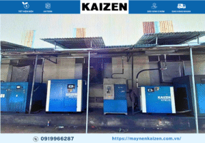 MÁY NÉN KHÍ TRỤC VÍT 180HP 132KW KAIZEN