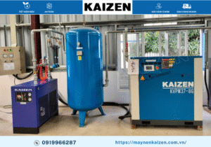 MÁY NÉN KHÍ TRỤC VÍT 180HP 132KW KAIZEN
