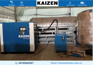 MÁY NÉN KHÍ TRỤC VÍT 210HP 150KW KAIZEN