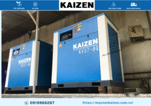 MÁY NÉN KHÍ TRỤC VÍT 210HP 150KW KAIZEN