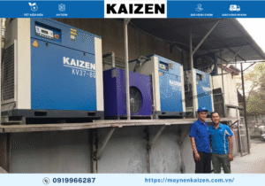 MÁY NÉN KHÍ TRỤC VÍT 250HP 185KW KAIZEN