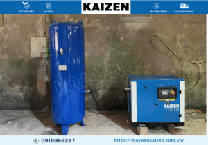 MÁY NÉN KHÍ TRỤC VÍT 40HP 30KW KAIZEN