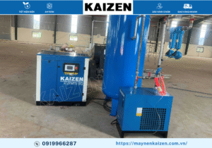 MÁY NÉN KHÍ TRỤC VÍT 40HP 30KW KAIZEN