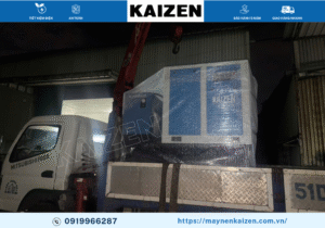 MÁY NÉN KHÍ TRỤC VÍT 60HP 45KW KAIZEN