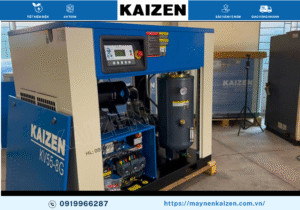 MÁY NÉN KHÍ TRỤC VÍT 75HP 55KW KAIZEN