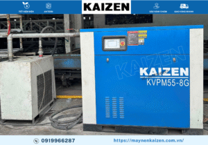 MÁY NÉN KHÍ 300HP 220KW BIẾN TẦN KAIZEN