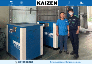 MÁY NÉN KHÍ 300HP 220KW BIẾN TẦN KAIZEN