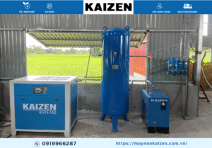 MÁY NÉN KHÍ 20HP 15KW BIẾN TẦN KAIZEN