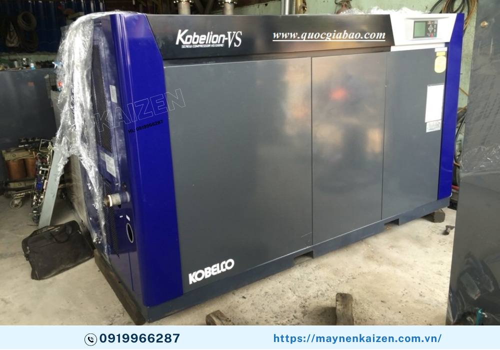 MÁY NÉN KHÍ KOBELCO 10HP 7.5KW