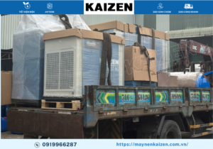 MÁY NÉN KHÍ 210HP 160KW BIẾN TẦN KAIZEN