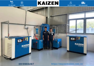 MÁY NÉN KHÍ 210HP 160KW BIẾN TẦN KAIZEN