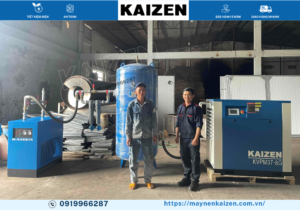 MÁY NÉN KHÍ 275HP 200KW BIẾN TẦN KAIZEN