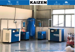 MÁY NÉN KHÍ 275HP 200KW BIẾN TẦN KAIZEN