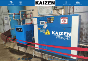MÁY NÉN KHÍ 150HP 110KW BIẾN TẦN KAIZEN