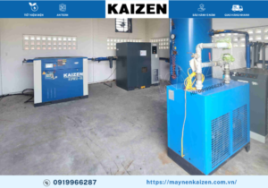 MÁY NÉN KHÍ 150HP 110KW BIẾN TẦN KAIZEN