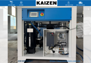 MÁY NÉN KHÍ 120HP 90KW BIẾN TẦN KAIZEN