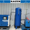 MÁY NÉN KHÍ 120HP 90KW BIẾN TẦN KAIZEN