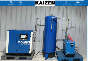 MÁY NÉN KHÍ 120HP 90KW BIẾN TẦN KAIZEN