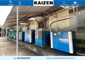 MÁY NÉN KHÍ 75HP 55KW BIẾN TẦN KAIZEN