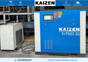 MÁY NÉN KHÍ 75HP 55KW BIẾN TẦN KAIZEN
