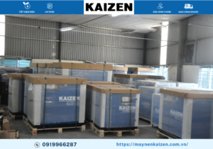 MÁY NÉN KHÍ 75HP 55KW BIẾN TẦN KAIZEN