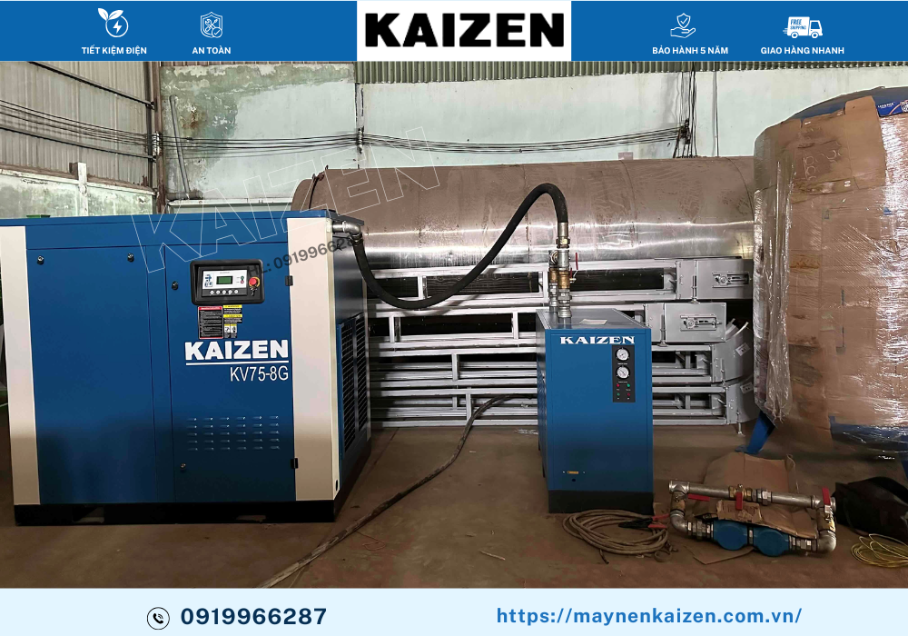 TOP 5 LOẠI MÁY NÉN KHÍ KAIZEN BÁN CHẠY NHẤT