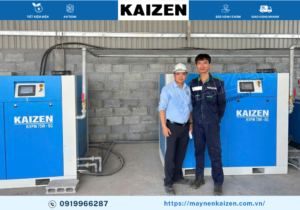 MÁY NÉN KHÍ 100HP 75KW BIẾN TẦN