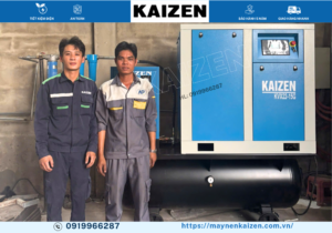 MÁY NÉN KHÍ 30HP 22KW TÍCH HỢP