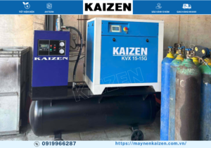 MÁY NÉN KHÍ 20HP 15KW TÍCH HỢP