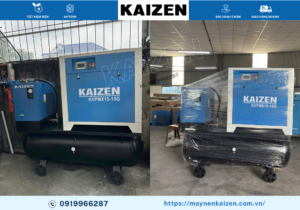 MÁY NÉN KHÍ 20HP 15KW TÍCH HỢP